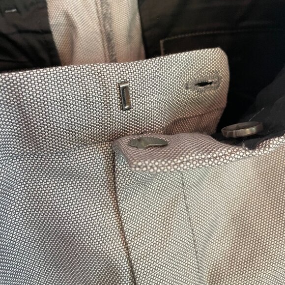 Nordstrom Men's Shop Athletic Fit Non-Iron Dress Pants Waist 31" x Length 29" - Picture 4 of 9